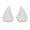 White, variant on Qiweii Devil Horn Helmet Accessories with Strong Suction Cups - Fun Personality Decoration for Motorcycle, Bike, Hockey & Sports Helmets - Easy Install Novelty Gift