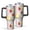 Pioneer Flower Floral-2, variant on 40oz Pioneer Flower Floral Print Pattern Insulated Tumbler with Handle, BPA-Free Leak Proof Lid and Straws, Double Wall Vacuum, Hot 12h/Cold 34h