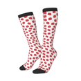 thumbnail image 3 of Cauagu Cartoon Strawberry Print Women's Men's Ankle Socks 1-pack Casual Athletic Socks for Unisex Adult Moisture-Wicking Socks for Daily Wear/Running/Sport, 3 of 8