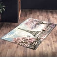 thumbnail image 6 of Eiffel Tower and Romantic Couple Rugs, Pink Leaves Tree Rug, Entry Rugs, Small Rug, Paris Rugs, View Rug, Non-Slip Carpet Rug, Girl Room Rug, 1.7'x2.3' - 50x70 cm, 6 of 8