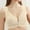 Beige, variant on loopsun New Years Eve Savings Clothing 2023 for Womens Plus Size Bra,Women Lace Bralette Plus Size Vest Crop Wireless Lingerie Deep V Sexy Underwear Camisole Cute Bra
