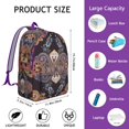 thumbnail image 5 of Vibrant Paisley Design Backpack, Boho Themed School Bag for Teens and Adults, Reliable Laptop Carrier for Campus, Ideal Gift for the New School Year, 5 of 5
