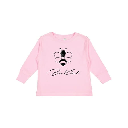 

Inktastic Bee Kind Cute Bee Gift Toddler Boy or Toddler Girl Long Sleeve T-Shirt
