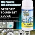 thumbnail image 3 of Wild Tornado Sink And Drain Cleaner, Powerful Sink And Drain Cleaner Pipe Cleaner, Quick Foaming Drain Cleaner For Pipes Toilet Kitchen, 3 of 5