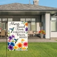 thumbnail image 3 of Joocar Always Loved Never Forgotten Forever Missed Linen Garden Flag With Hummingbirds And Flowers For Spring Summer Home Outdoor Garden Yard Door Decor 12x18 Inch, 3 of 5