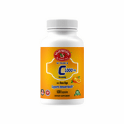 Vitamin C 1000 mg with 30 mg Rose Hips- Immune system booster -120 Capsules