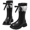 thumbnail image 6 of CAICJ98 Kids Knee High Riding Boots Zipper Winter Boots Tall Boots for Little Girls (Toddler/Little Kid/Big Kid),2, 6 of 8