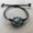 Black - Metal Beads, variant on Exclude Stone- Tribal Interchangeable Macrame Pouch Stone Bag Bracelet Rope-Black - Metal Beads