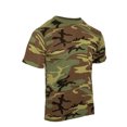 thumbnail image 3 of Rothco Woodland Camo T-Shirt w/ Pocket - Small, 3 of 4