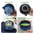 thumbnail image 2 of Set de Batidor de Matcha TEANAGOO con Cuenco de Cerámica 510 ml Azul, 2 of 8