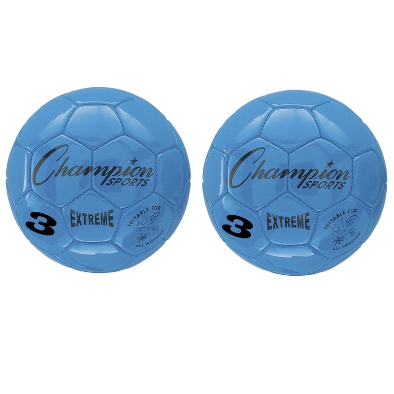 Champion Sports Extreme Soccer Ball, Size 3, Blue
