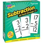 Trend, Tep53202, Subtraction All Facts Through 12 Flash Cards, 169 / Box