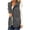 Gray, variant on Dpjklzsn Women's Utility Vest with Drawstring Waist, Multi Pocket Sleeveless Cargo Jacket for Casual Layering