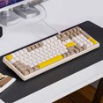 thumbnail image 4 of K3 MAX Gaming Keyboard 100 Keys Gamer Keypad para PC Gamer (Cheese Red Shaft), 4 of 8