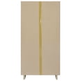 thumbnail image 6 of Dalton 65-inch 6-shelf Bookcase White and Distressed Pine, 6 of 12