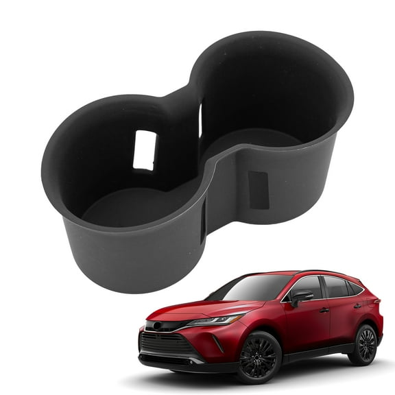 Cup Holder For 2021-2025 Toyota Venza Silicone Center Console Cup Holder Insert Drink Organizer Holder for 2024 Venza Interior Accessories