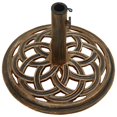 thumbnail image 3 of vidaXL Umbrella Base Bronze 44x44x31 cm Cast Iron, 3 of 5