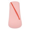 thumbnail image 5 of Bolsa De Almacenamiento De Brochas De Maquillaje De Silicona De Gran Capacidad A Prueba De Polvo Bolsa De Brochas Cosméticas De Silicona Tamaño L Rosa 8,3X2,4 Pulgadas, 5 of 5