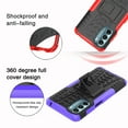 thumbnail image 3 of For Motorola Moto G Stylus 4G 2022 Case, Shockproof Rugged Protection Kickstand Cover Drop Proof TPU Military Grade Protective Phone Case for Motorola Moto G Stylus 4G 2022 6.8 inch, Purple, 3 of 9
