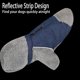 thumbnail image 5 of Abrigo para perro con gorro extraíble, abrigo grueso y cálido de invierno de forro polar para perro, ropa reflectante para perro con patas, suéter azul para perro, talla S, 5 of 5