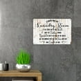 thumbnail image 3 of MUCHENGGIFT Funny Laundry Room Rules Metal Tin Sign Wall Decor Rustic Farmhouse Laundry Sign for Home Decor Gifts, 3 of 4
