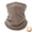 A1-Coffee, variant on Neck Wrap Knit Snood Neck Scarf For Women Tube Snood Outdoor Thermal Neck Snood Lined Neck Gaiter For Winter Neck Covering Gaiter Womens Winter Scarf A2-Gray One Size