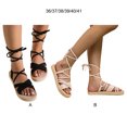 thumbnail image 2 of Thinsony Women S Sandals For Summer Comfortable And Easy To Slip On Comfortable Beige 39, 2 of 6
