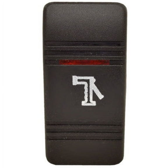 Carling Boat Rocker Switch Actuator | Hose Black Lighted