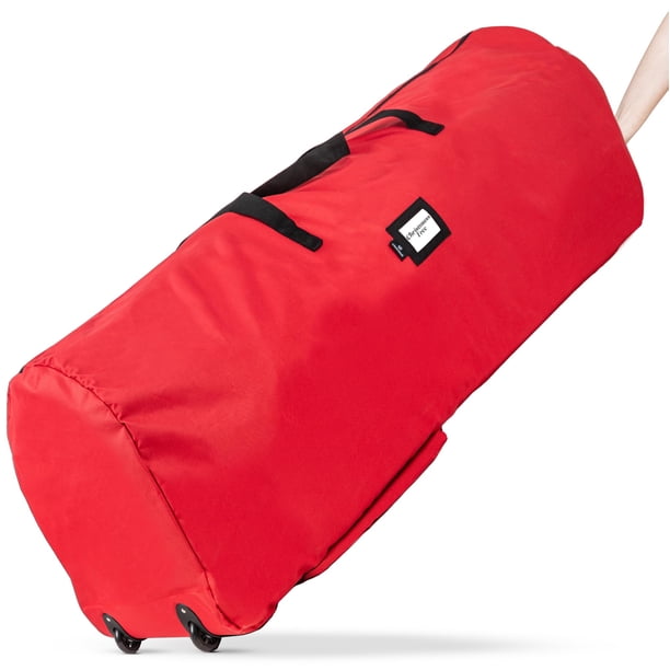 Bolsa de almacenamiento para árbol de Navidad Handy Laundry roja 9 pies