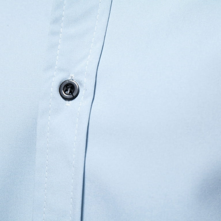 BiZtdJrK Dress Shirts for Men Slim Fit Long Sleeve Formal Shirt Business Casual Turndown Collar Work Tops Solid Color Button Down Blouse Light Blue XXL Daily Sales of The Day - Walmart.com BiZtdJrK Dress Shirts for Men Slim Fit Long Sleeve Formal Shirt Business Casual Turndown Collar Work Tops Solid Color Button Down Blouse Light Blue XXL Daily Sales of The Day - Walmart.com