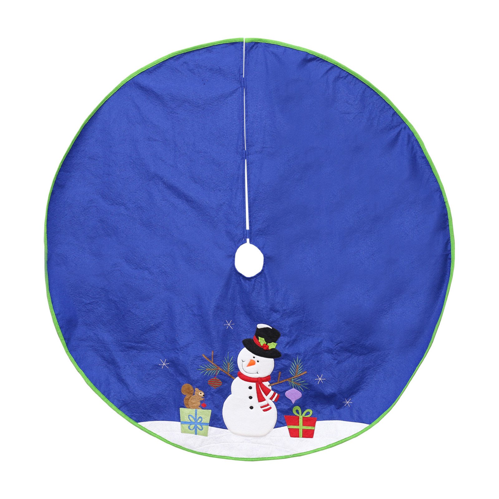 Dyno 48 in. Felt Christmas Snowman Tree Skirt