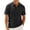 Black, variant on Mens Loose Fit Casual T Shirts Short Sleeve Square Texture Tshirt Solid Color Crew Neck Pullover Tops Soft Daily Casual Basic Tees