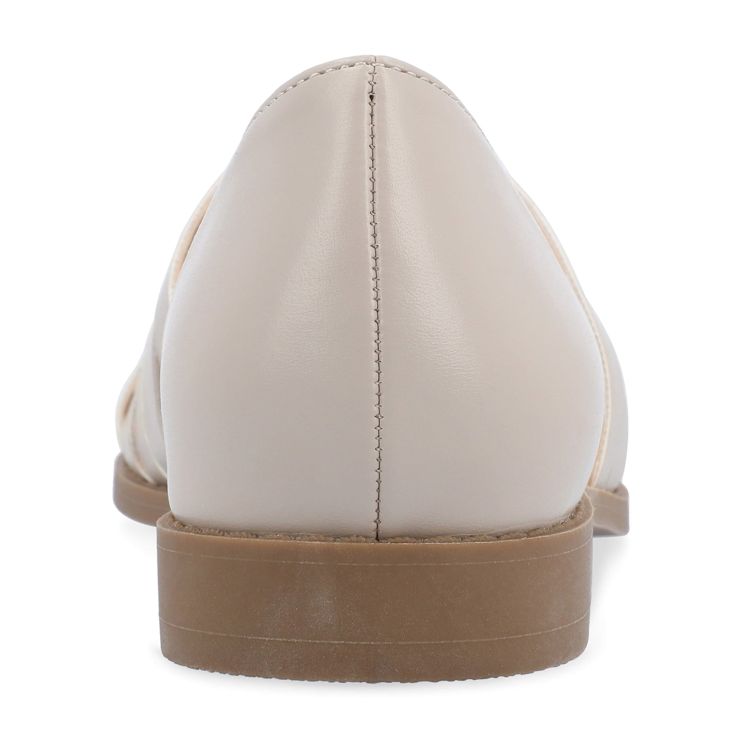 Journee Womens Anyah Ankle Cuff Slip On Almond Toe Flats
