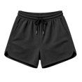 thumbnail image 6 of Women's Gym Athletic Shorts Summer Comfy Cotton Lounge Casual Sweat Shorts with Pockets, 2XL, 6 of 7
