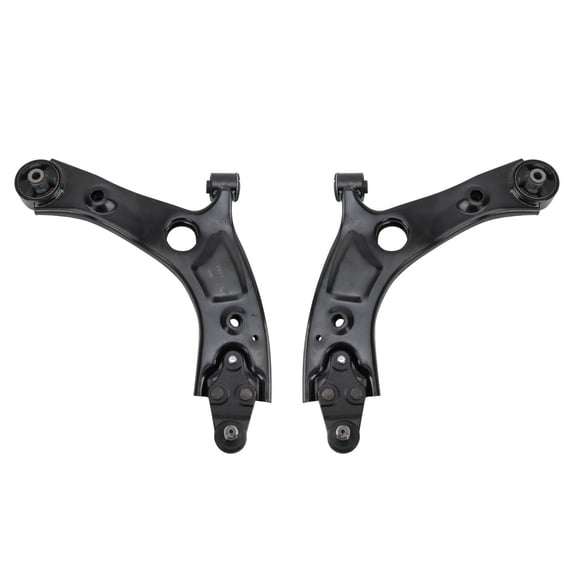 TRQ Front Lower Driver and Passenger Side Control Arm and Ball Joint Set 2 Piece Fits 2016-2020 Kia Sorento