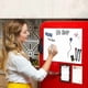 thumbnail image 2 of Magnetic Fridge Board A4 29.7x21cm Dry Erase - Meal Planning, Shopping List, Children's Doodles - All Magnetic, Easy to Install, 2 of 5