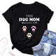 thumbnail image 2 of Gibobby Blusa Casual de Mujer casual camiseta blusa manga corta mujer top impreso blusa mujer(Negro,XL), 2 of 5