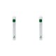 thumbnail image 1 of Advancent Hoja bordada Golf Alignment Stick Cover Case Holder PU Cuero Blanco Blanco 2piezas, 1 of 1