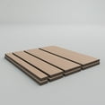thumbnail image 2 of Ekena Millwork 12"L x 3/8"T Adjustable Wood Slat Wall Panel Sample Kit, Alder (contains 8 slats total), 2 of 2