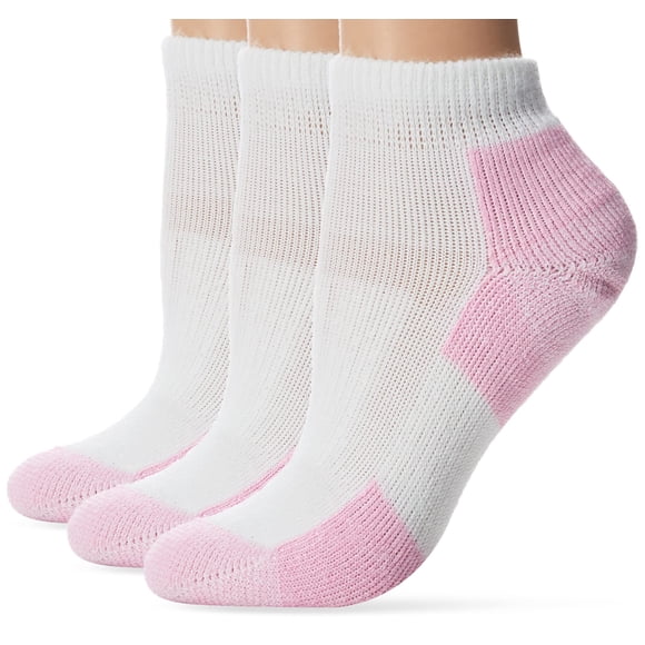Calcetín Thorlos DWMXW para caminar, grueso y acolchado, para mujer, rosa, talla M