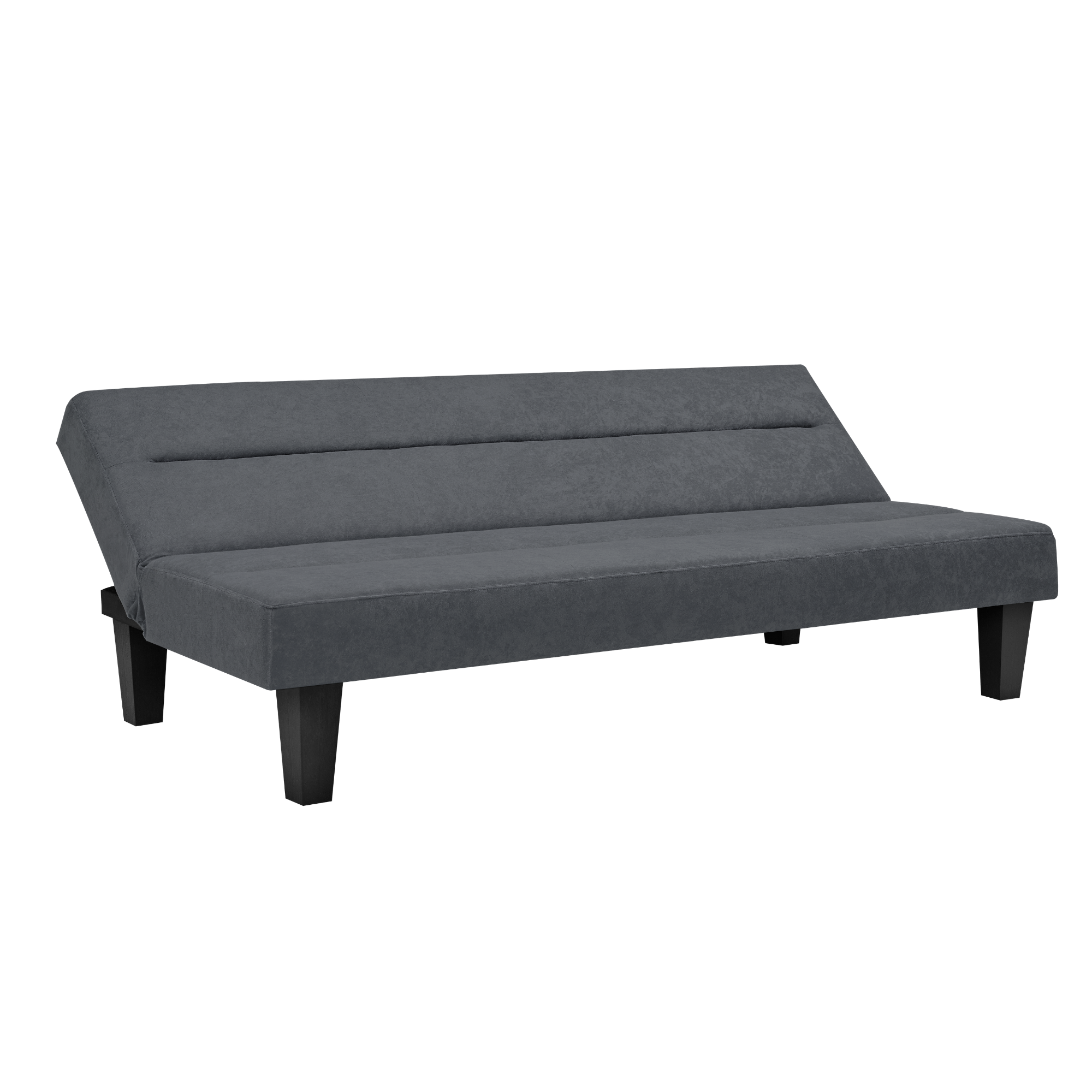 DHP Kebo Futon with Microfiber Cover, Gray Microfiber - image 5 of 14