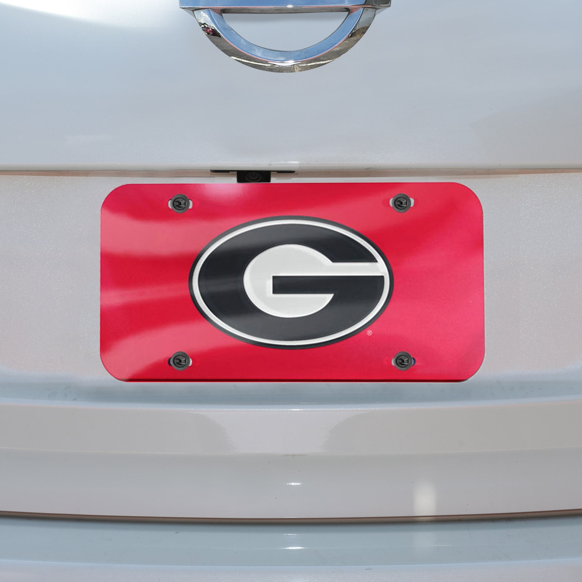 Bulldogs Official NCAA 6 inch x 12 inch Crystal Mirror License