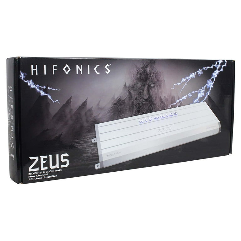 NEW Hifonics Zeus ZRX2016.4 2000 Watt RMS 4 Channel Amp Car