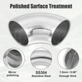 thumbnail image 4 of Unique Bargains OD 3.15 Inch 90 Degree SS304 Stainless Steel Bend Tube Exhaust Elbow Pipe for Car 0.06" Wall Thickness, 4 of 6