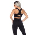 thumbnail image 3 of White Mark Women's Racer Back Sports Bra, 3 of 5