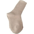 thumbnail image 3 of Children 6 Pairs Pack Wool Socks Solid Color Size 0M-1Y(Rose, Orange, Beige), 3 of 4