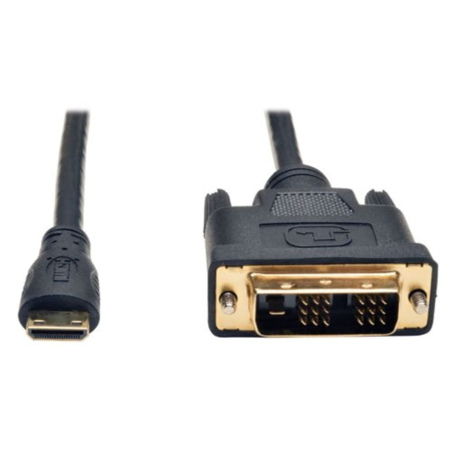 Tripp Lite Mini HDMI to DVI Cable, Digital Monitor Adapter Cable (Mini HDMI to DVID M/M) 6ft