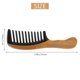 thumbnail image 4 of Handmade 100% Natural Green Sandalwood Hair Combs - Anti-static Sandalwood Scent Natural Hair Detan, 4 of 5