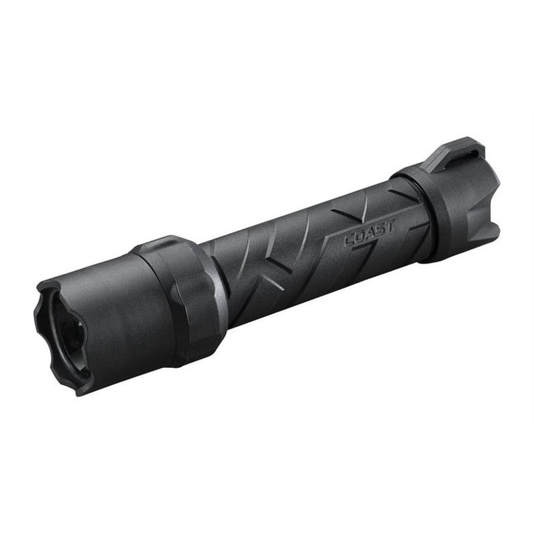 coast polysteel 400r rechargeable flashlight 400 440 Lumen Waterproof Pure Beam Focusing LED with Twist Focus and Stainless Steel Core , Black Tools & Home Improvement Coast O POLYSTEEL 400 FLASHLIGHT (Pack of