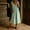 Green, variant on QUNYINEY A Line Casual Summer Dresses for Women Sleeveless Long Sundress Solid with Pockets V Neck Lace Loose Fit Dresses